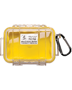Pelican Micro Case 1010 Yellow Clear
