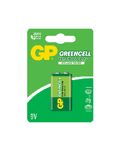 GP Greencell Carbon Zinc 9V