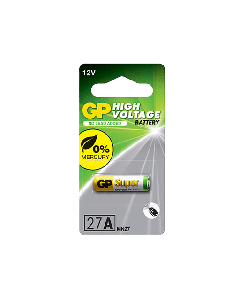 GP Remote Batteries GP27A 12V Single Card