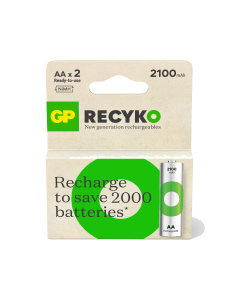 GP Recyko PRO Rechargeable AA 2100mah Card of 2
