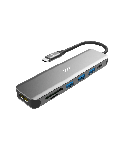 SiliconPower 7-In-1 USB3.2 GEN 1 Type C Docking Station
