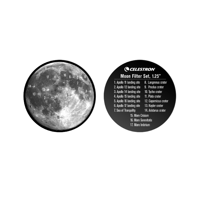 Celestron Moon Filter Set