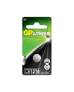 GP Lithium Coin CR1216