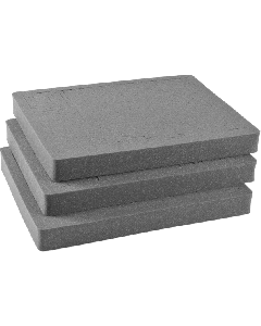 Pelican Replacment Foam Set - 3 Piece - for 1610