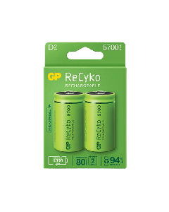 GP Recyko D-Size 5700mAh Card of 2