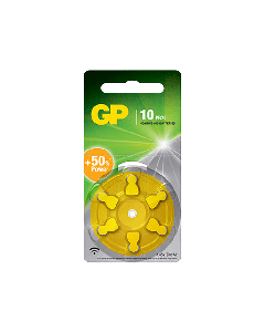 GP Hearing Aid Batteries ZA10